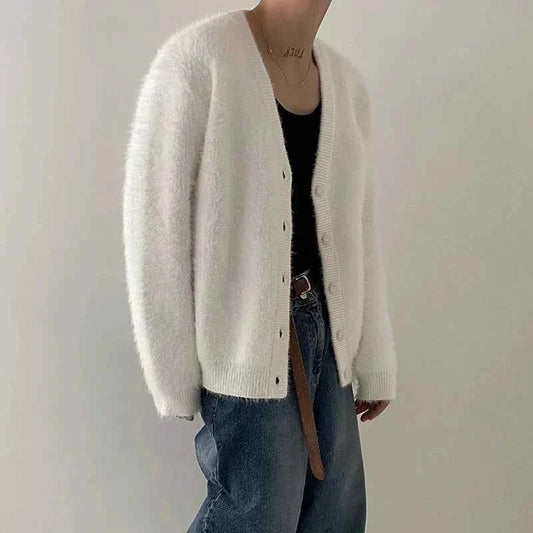 Casual Cool Luxury Knitted Button Cardigan