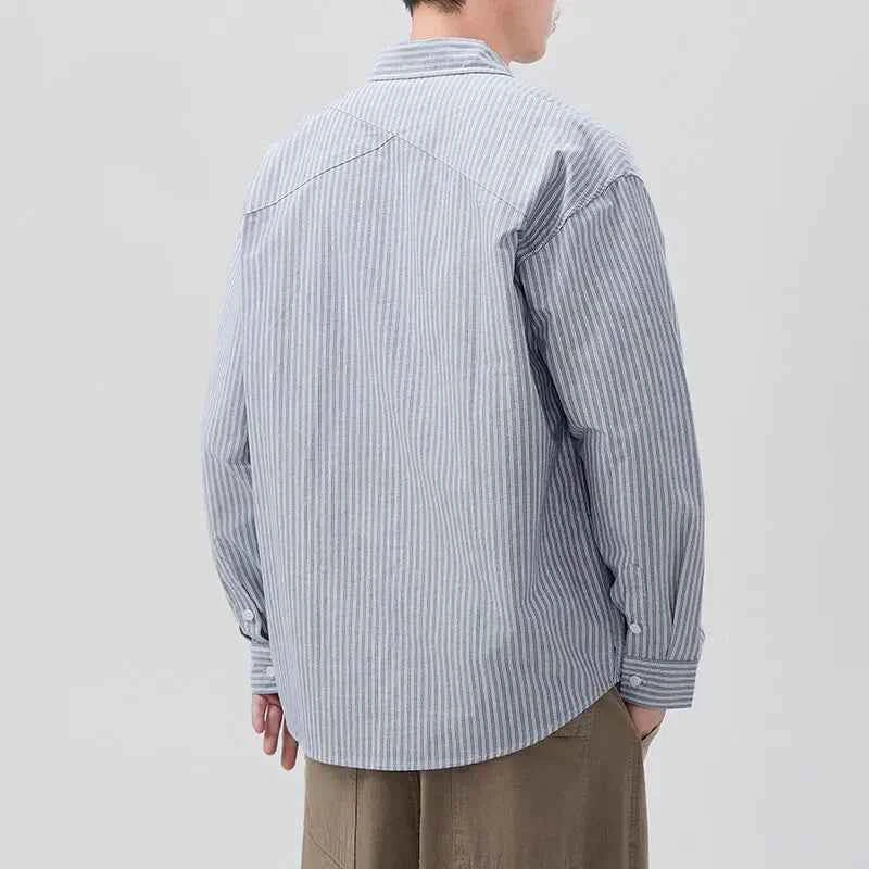 Men's Classic High Quality Striped Casual Shirt