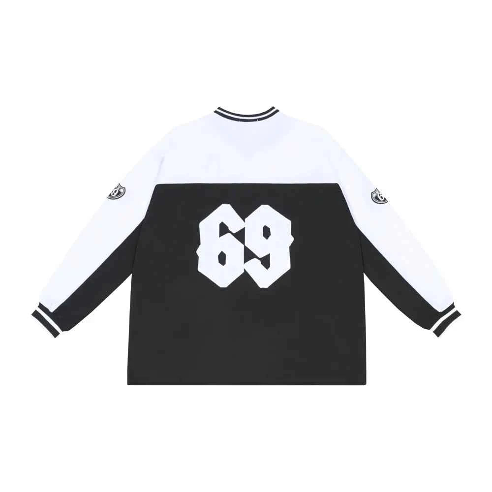 Breathable Color Block Long Sleeve Sweatshirt