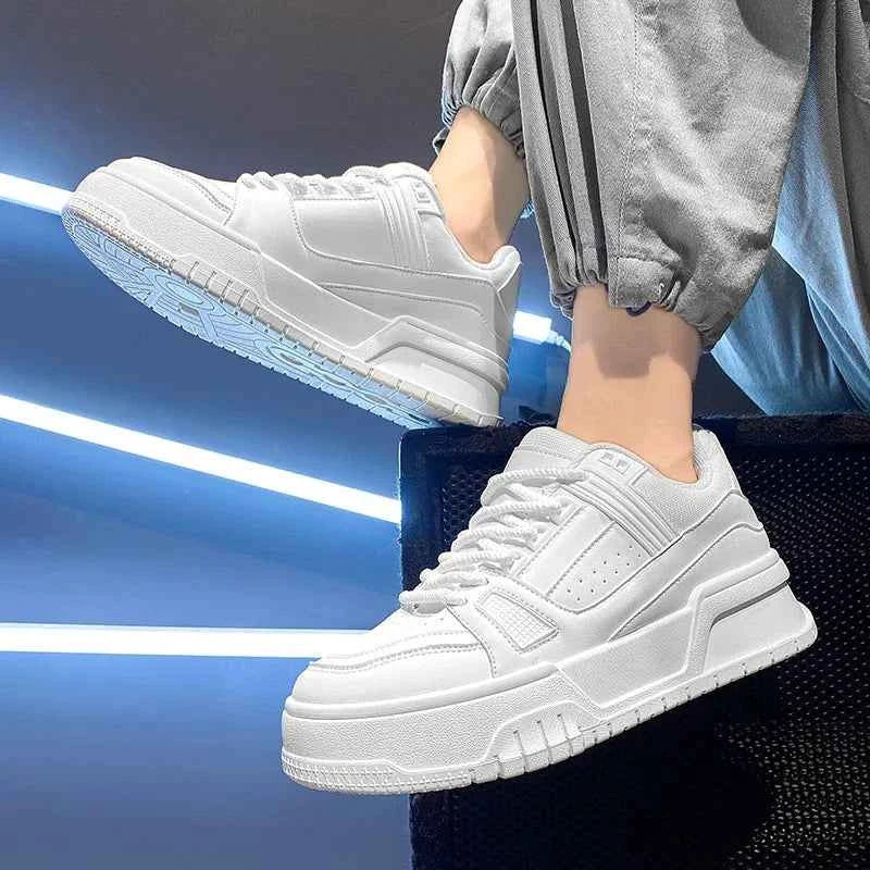 Y2K Versatile White Thick Sport Sneaker