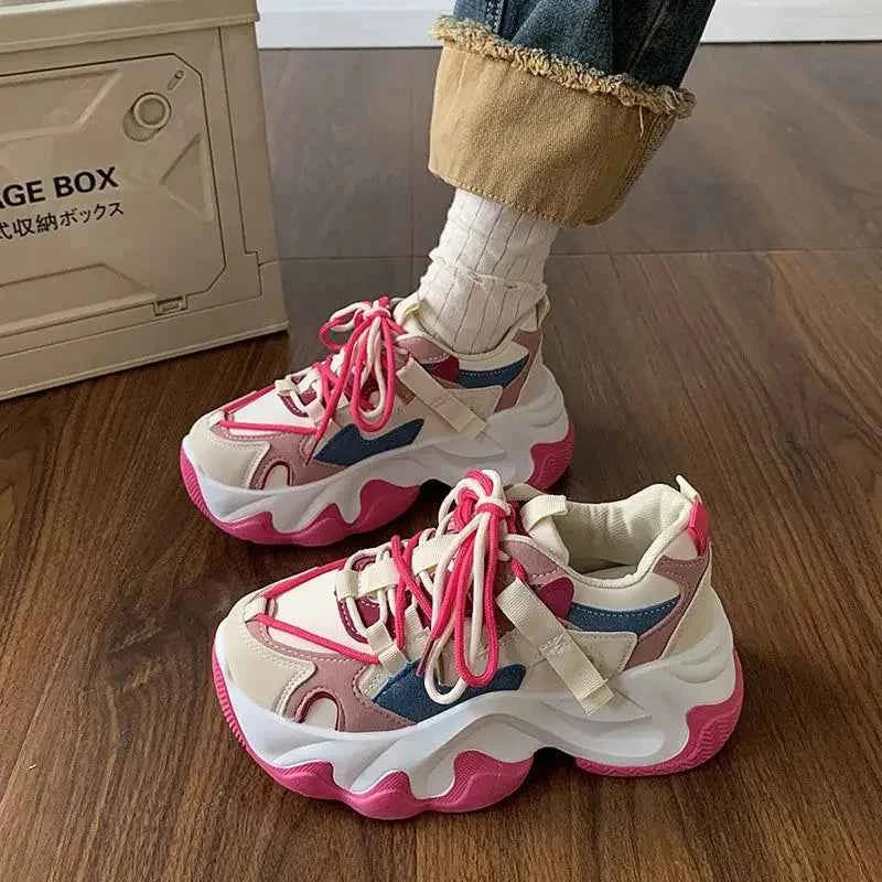 Luxury Thick-Soled Height Increasing Running Sneaker