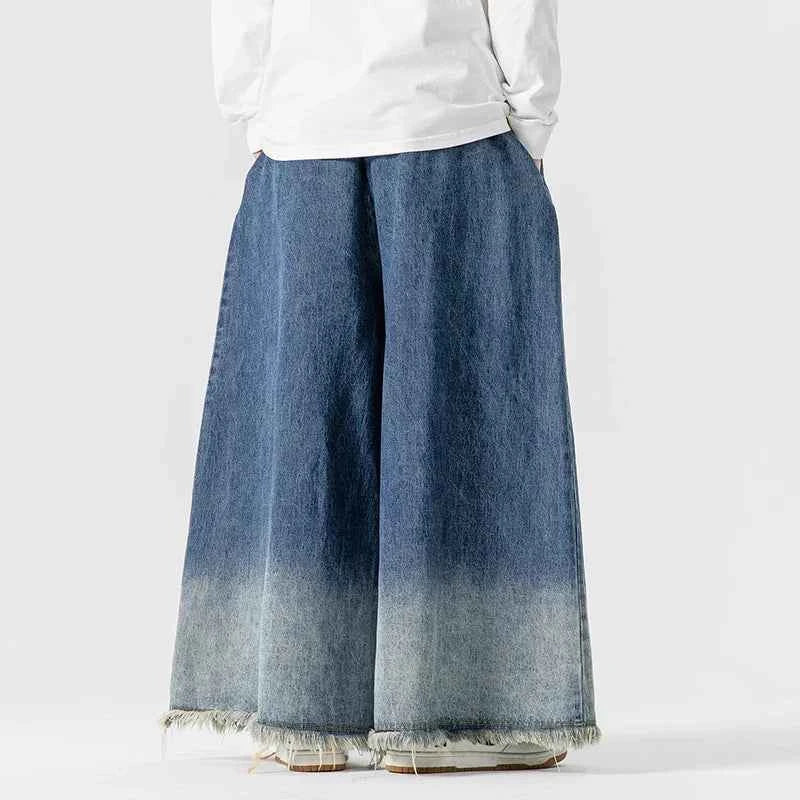 Cozy Oversized Wide Leg Denim Jeans