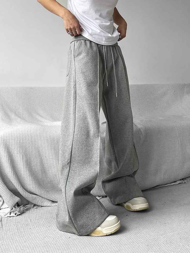 Retro Wide Leg Flared Perfect Fit Sweatpants