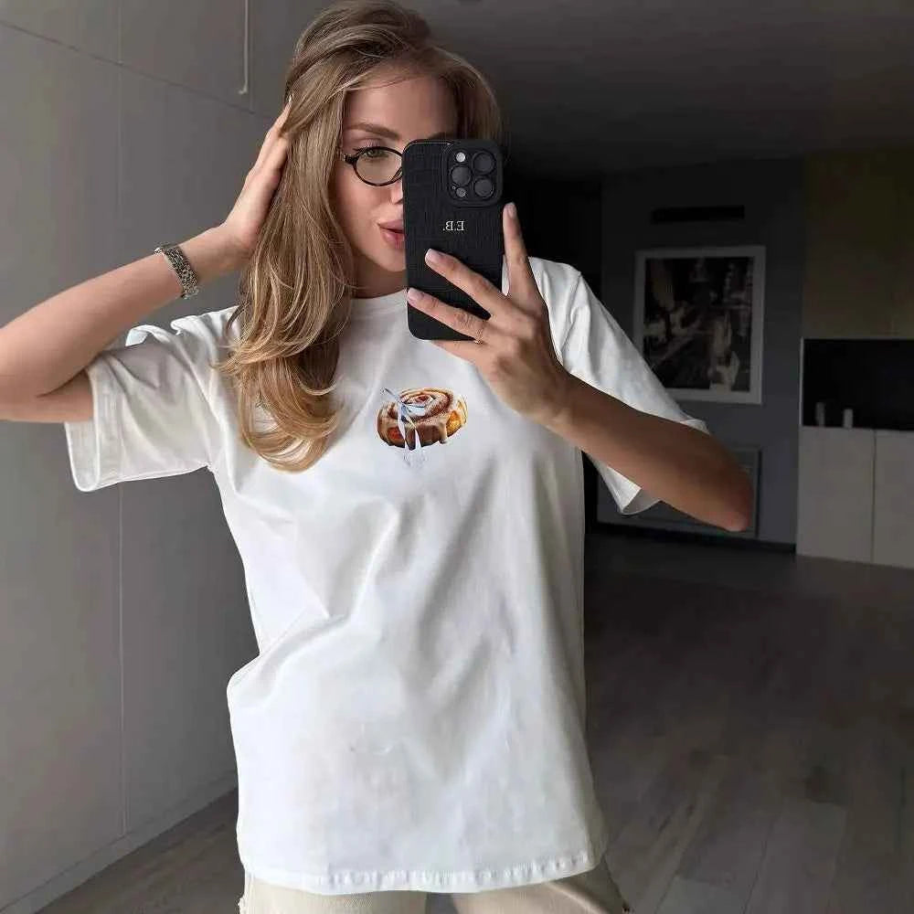 High Quality Printed Y2K Loose T-Shirt