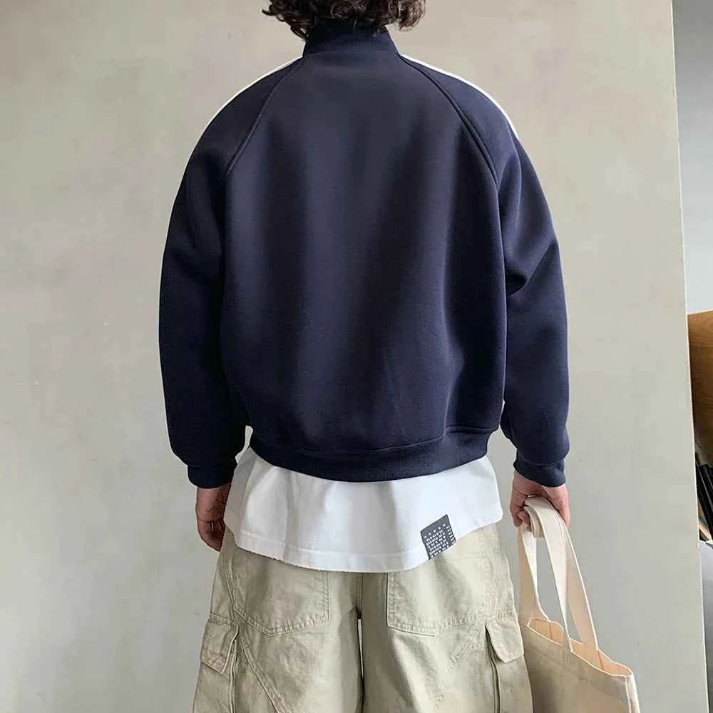 Sportswear Color Block Zip Up Sweatshirt