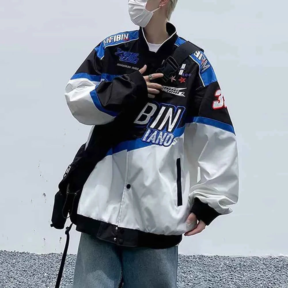 Oversized Energy Racing Motorcycle Jacket