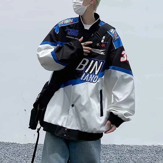 Oversized Energy Racing Motorcycle Jacket
