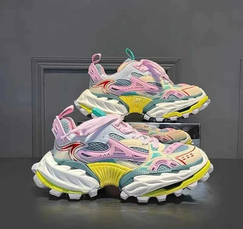 High Quality Color Blocked Casual Sneaker