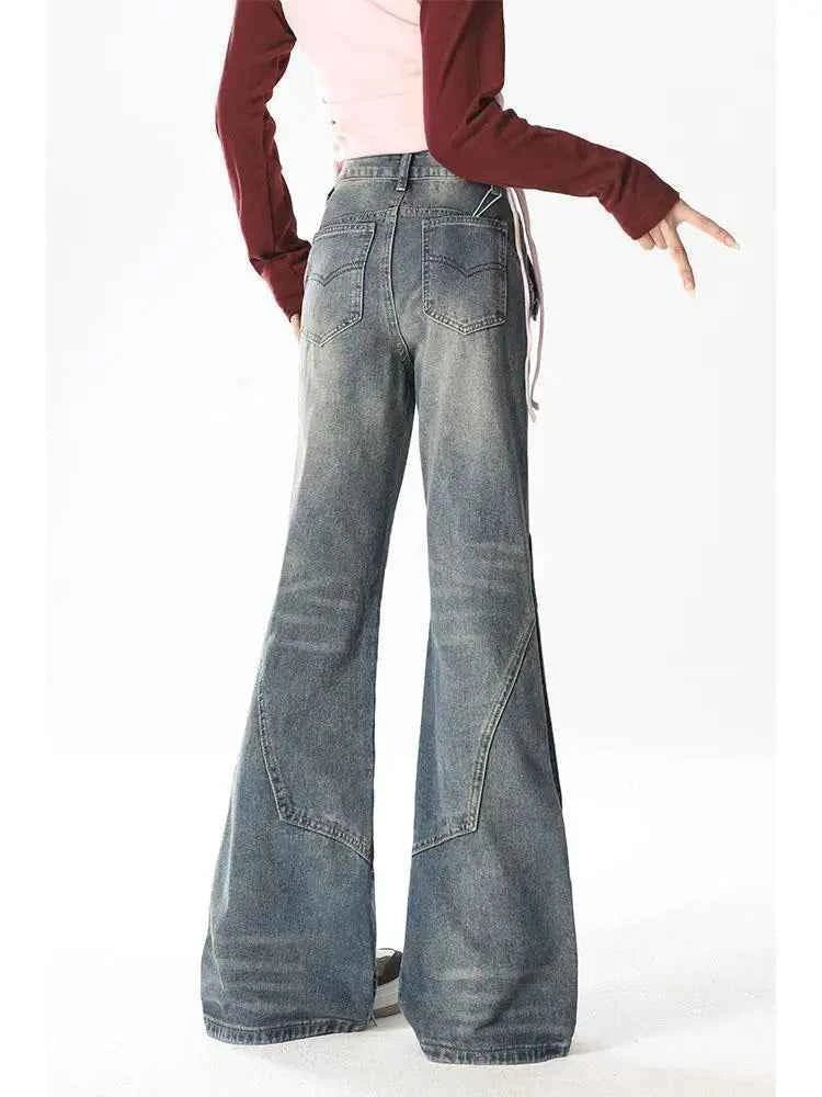 Spicy Girl High Waisted Flared Jeans