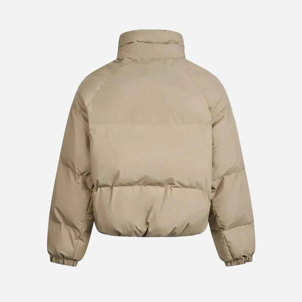 Breathable Stand Collar Thick Padded Puffer Jacket