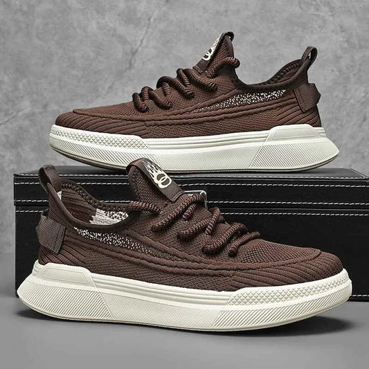 Breathable Soft Mesh Lace-Up Casual Sneaker