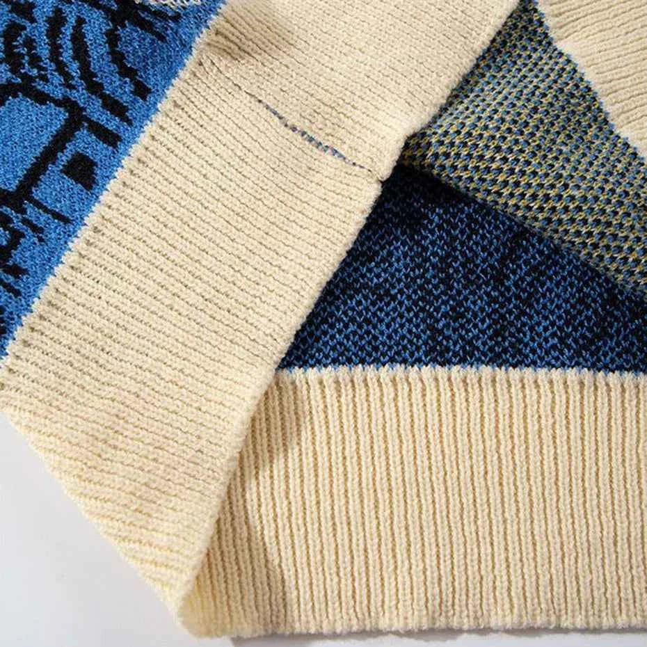 Signature Oversized Cool Long Sleeve Knit Sweater