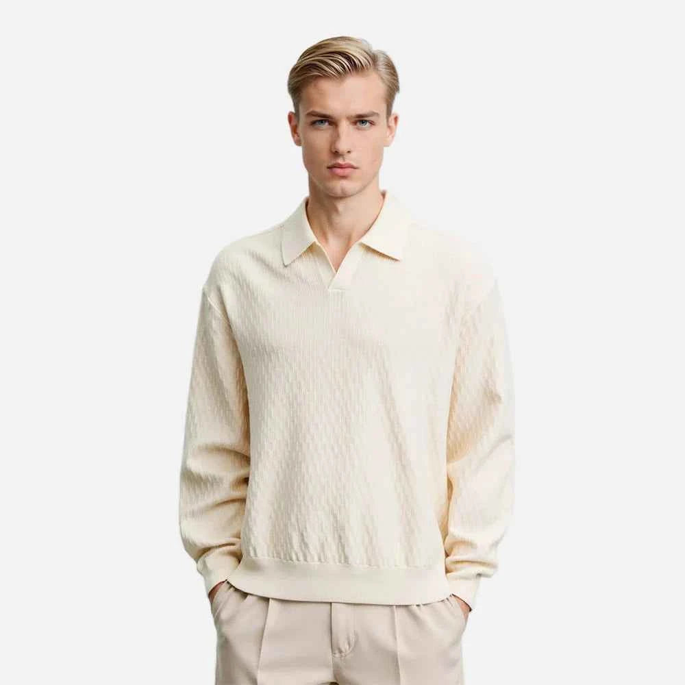 Flattering Casual Solid Color Knitted Sweater