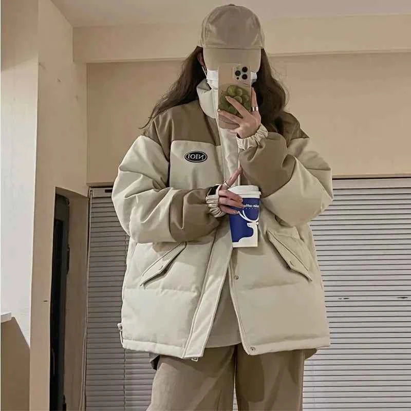 Thickening Stand Collar Down Jacket