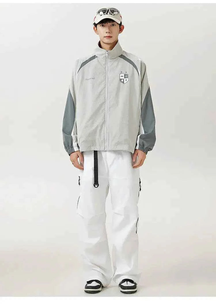 Elevated Japanese Style Windbreaker Jacket
