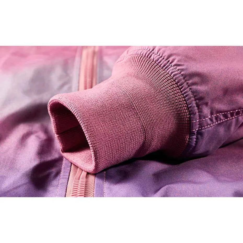 Y2K Insulated Pink Hip Hop Bomber Jacket
