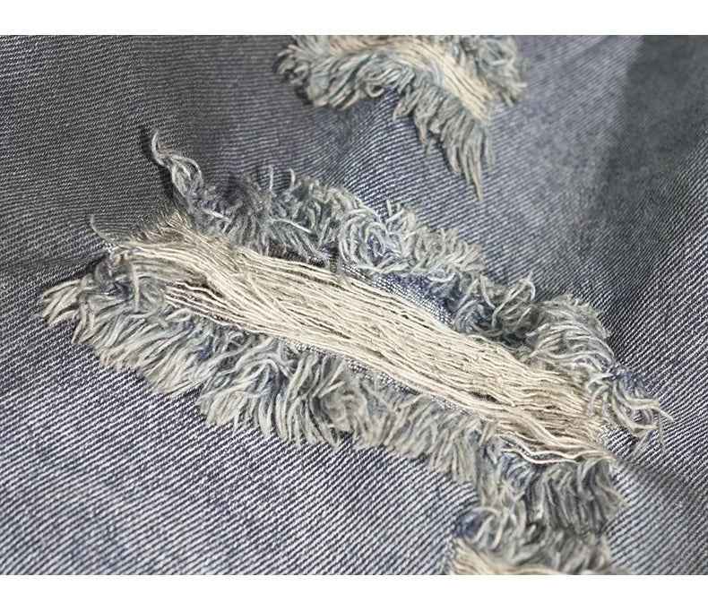 Stylish Personalized Camouflage Denim Jorts