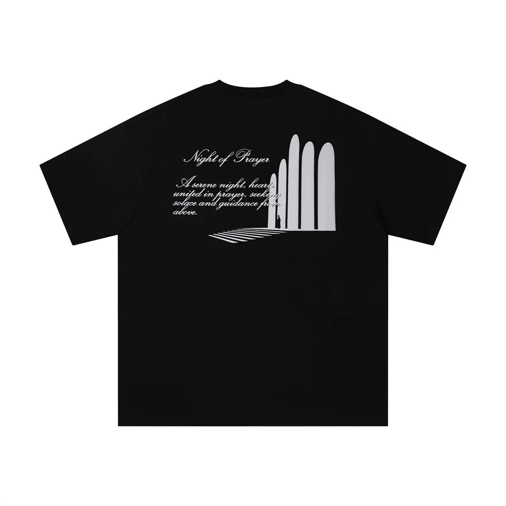 Y2K Essential Graphic Hip Hop Cotton T-Shirt - Luxuryurbanwear