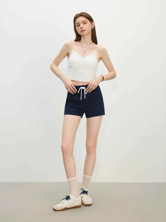Women Athletic Knit Summer Short