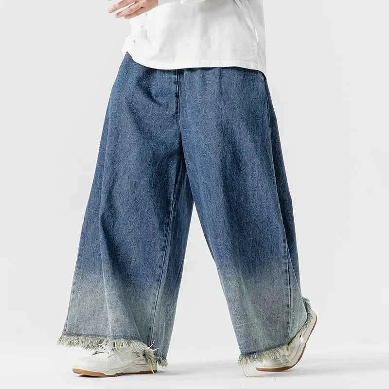Cozy Oversized Wide Leg Denim Jeans
