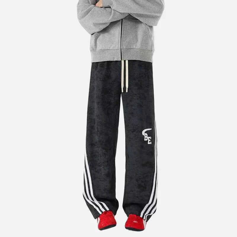 Tie Dye Patchwork Hip Hop Wide Leg Sweatpants
