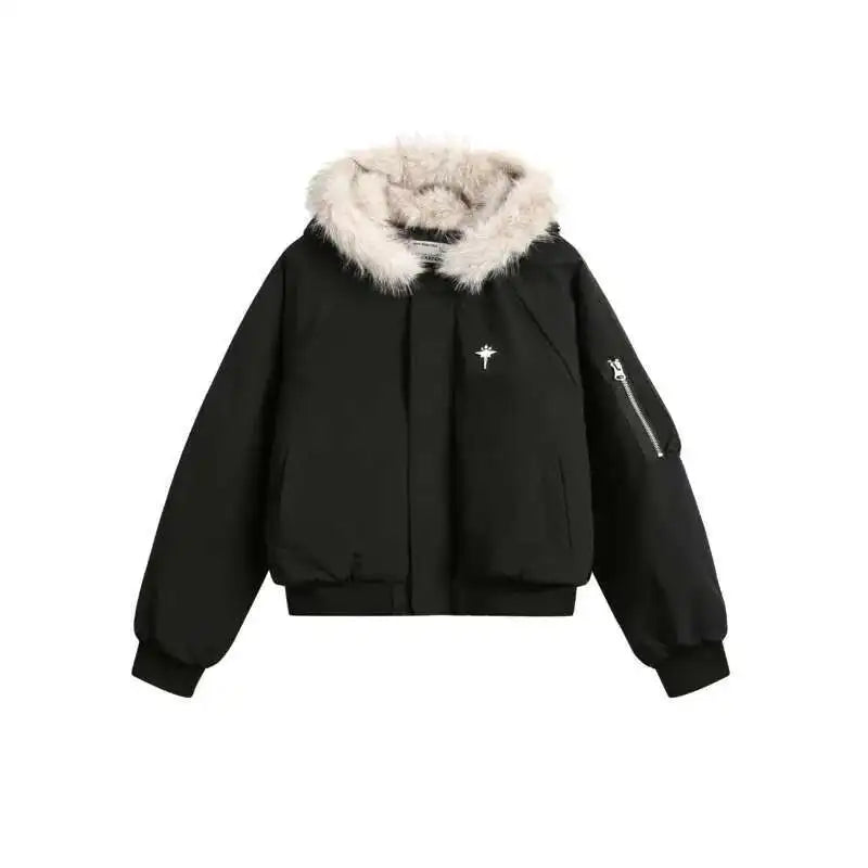 Star Pendant Winter Jacket