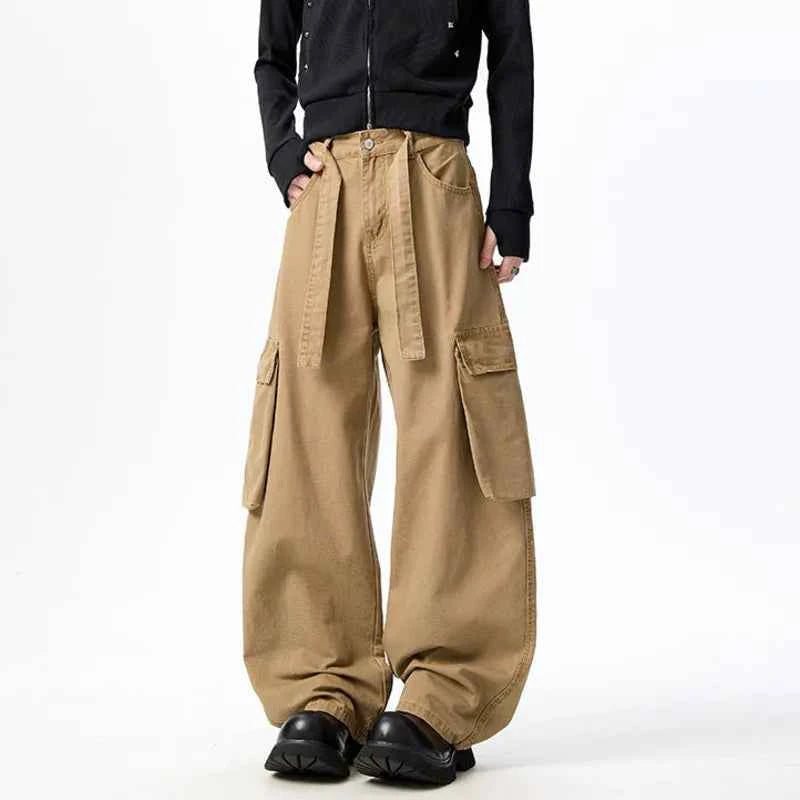Y2K American Style Big Pocket Cargo Pants