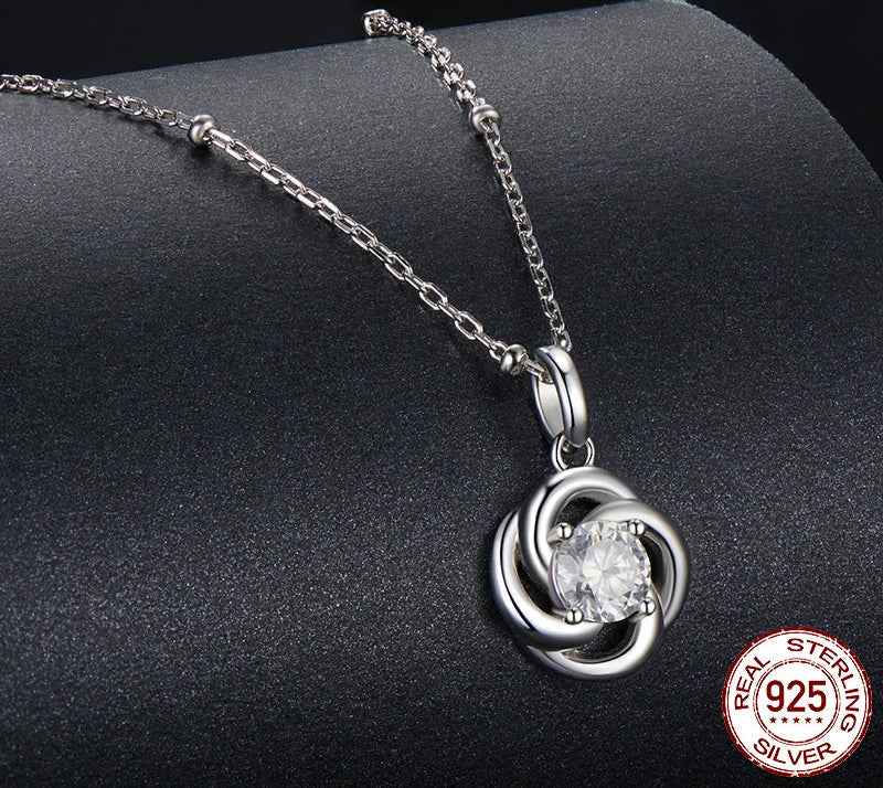 Stunning Sterling Silver Leaf Clover Necklaces
