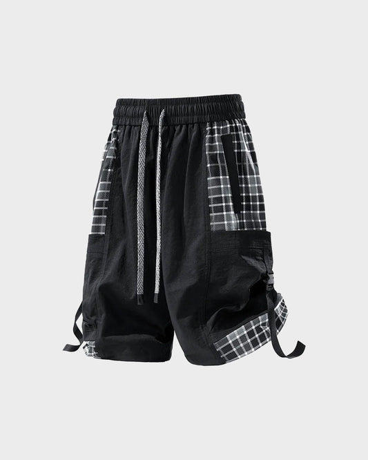 Plaid Cargo Shorts