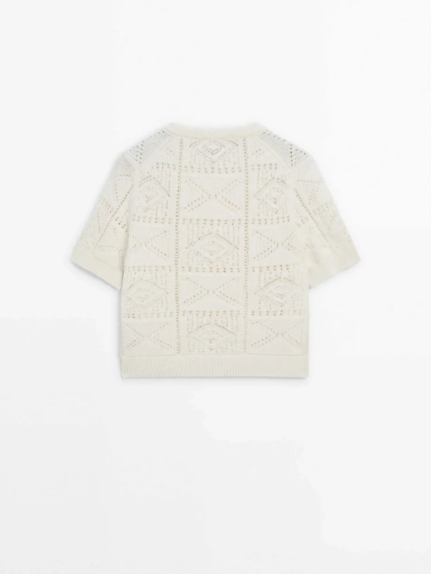 Ethereal French Romantic Hollow Out Cardigan - Luxuryurbanwear