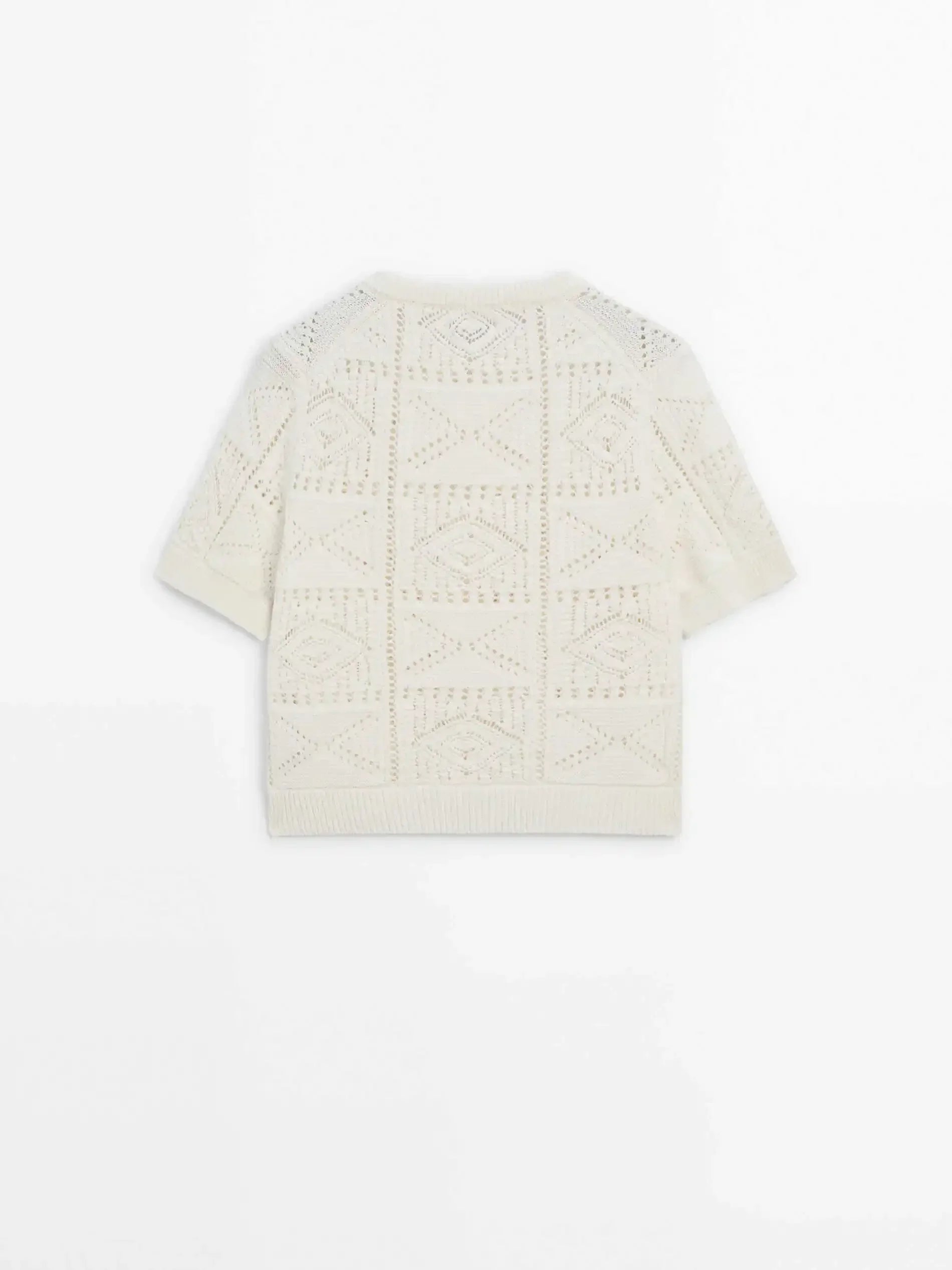Ethereal French Romantic Hollow Out Cardigan - Luxuryurbanwear
