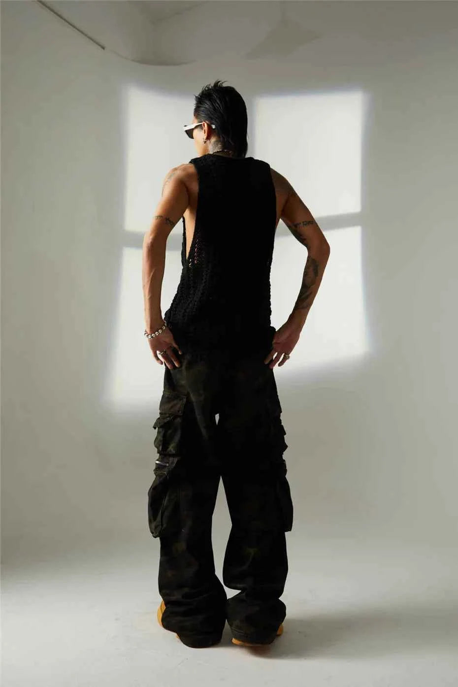 Wardrobe Staple Rugged Camo Cargo Jeans