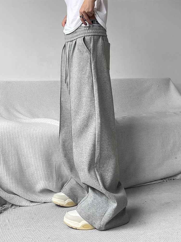 Retro Wide Leg Flared Perfect Fit Sweatpants
