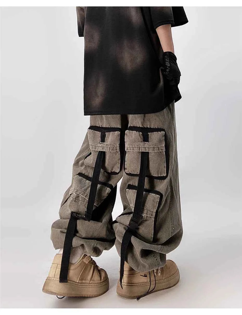Work & Play Baggy Wide Leg Denim Jeans