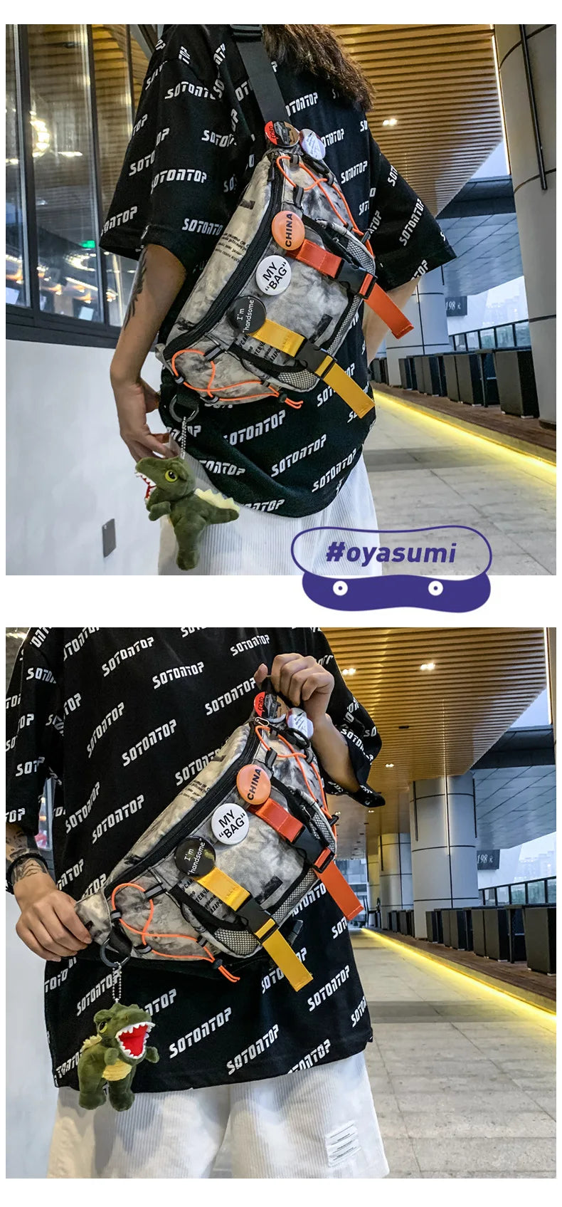 All Purpose Tie-Die Waist Bag
