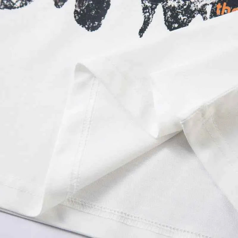 Versatile Streetwear Graphic Oversized Cotton T-Shirt