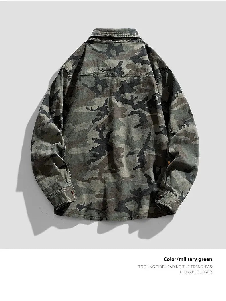 Field Camo Utility Overshirt