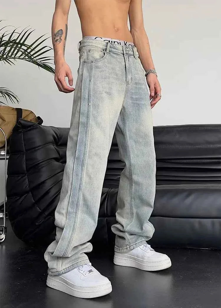 Luxury Retro Vintage Baggy Hip Hop Jeans