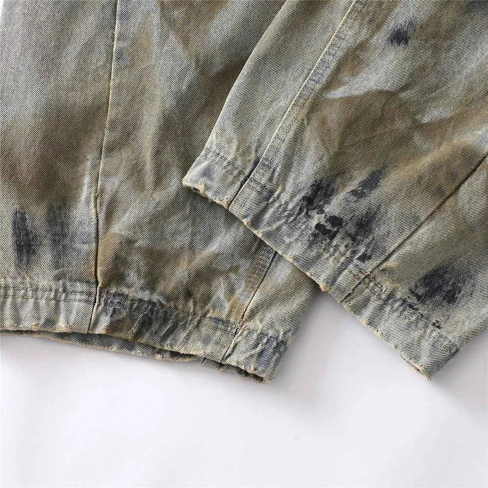 Y2K Durable Baggy Wide Leg Denim Jeans