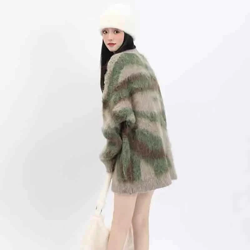 Oversized Mohair Autumn Winter Knit Sweater