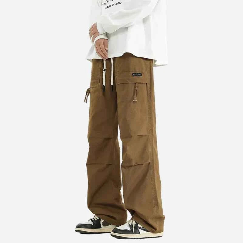 Stylish Cotton American Style  Work Cargo Pants