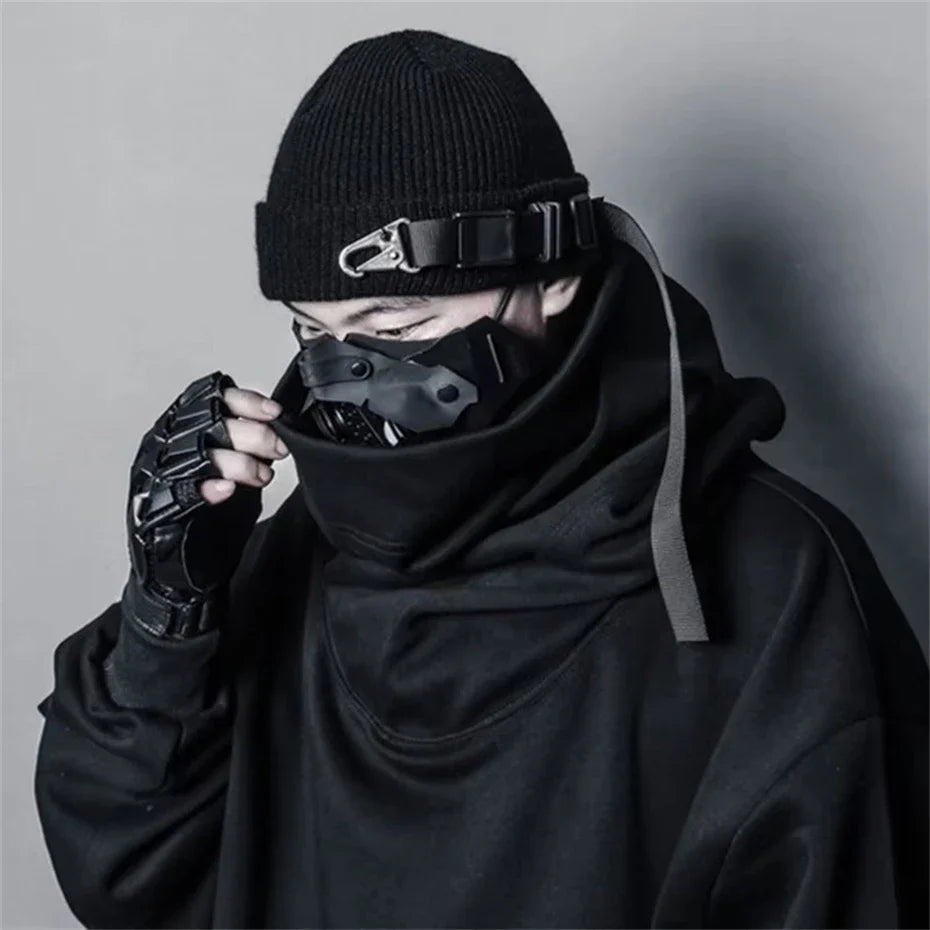 Nightshade Beanie Hat with Buckle
