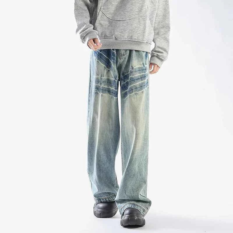 Y2K Streetwear Korean Style Baggy Jeans