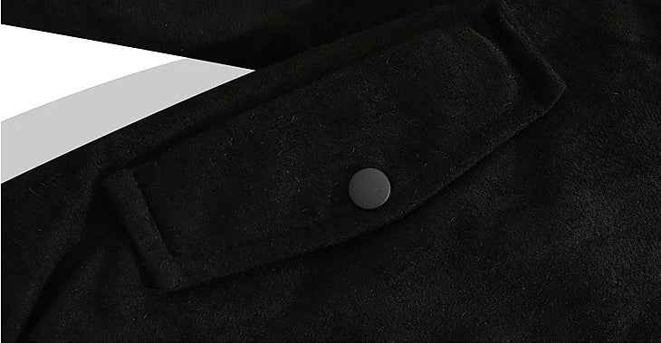 Heavy Motorcycle Suede Letter Embroidery Varcity Jacket
