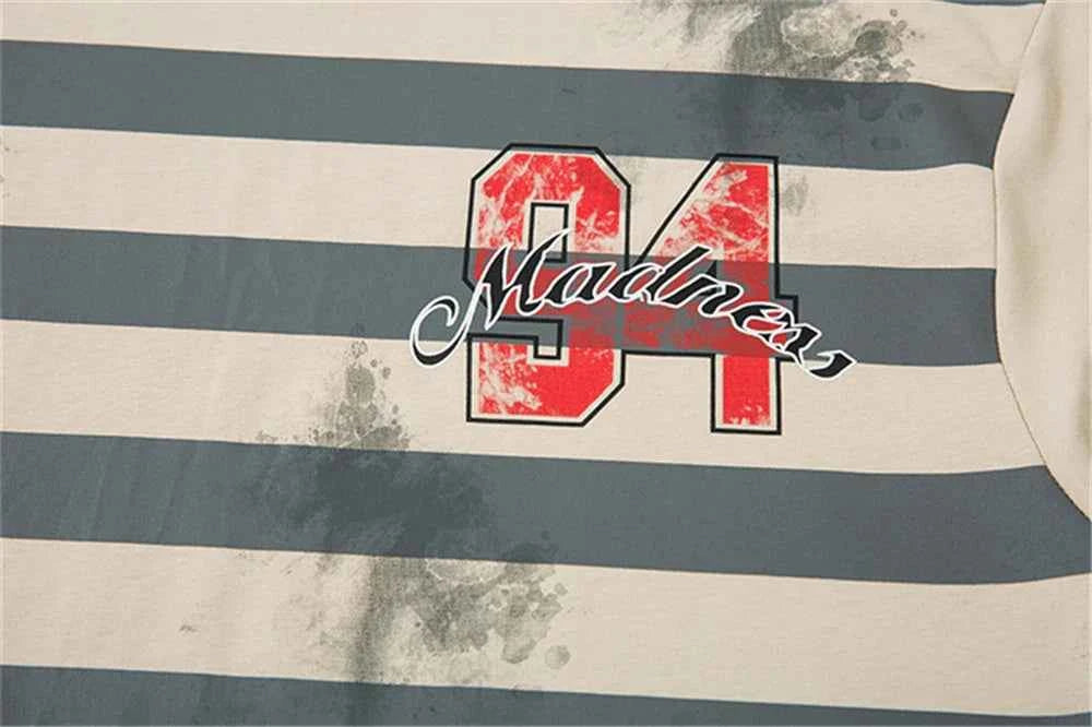 Investment Piece Striped Short Sleeve Cotton T-Shirt