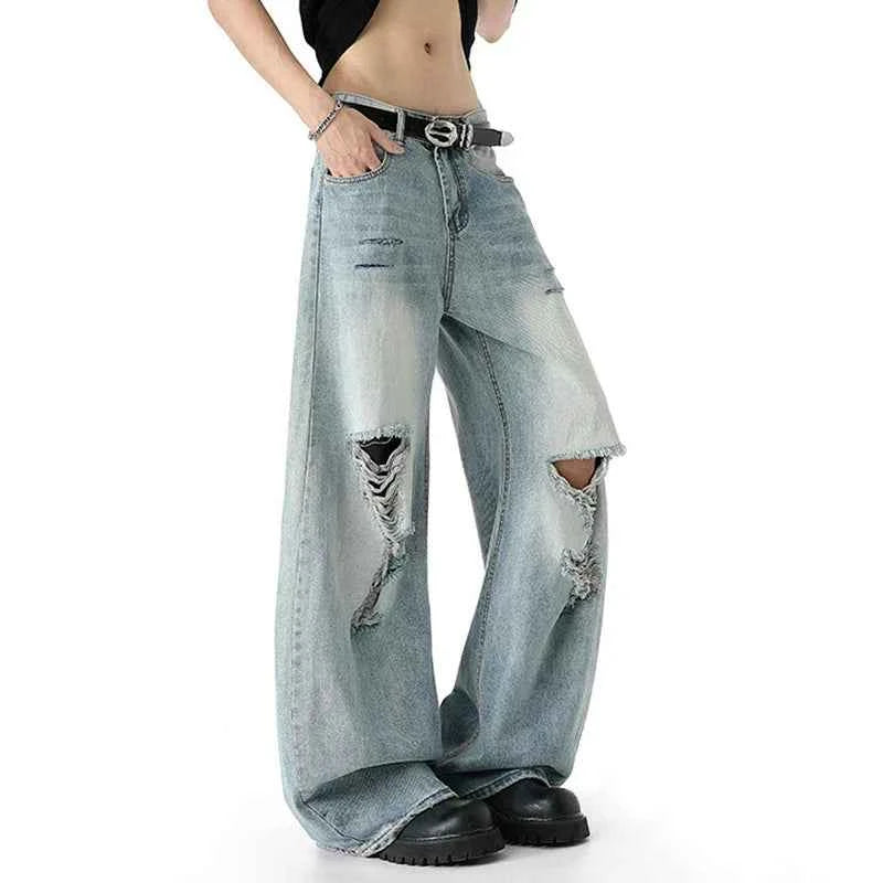 Heirloom Quality Solid Color Loose Fit Denim Jeans