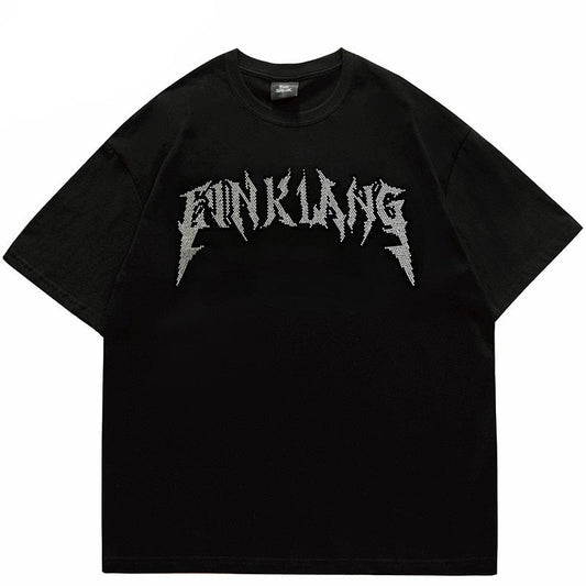 FUNKLANG Logo Casual T-Shirt