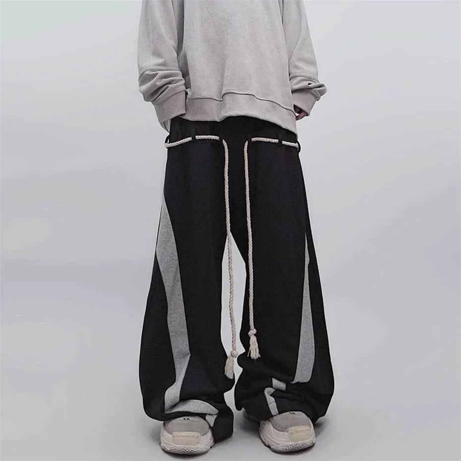 Color Block Cool Hip Hop Joggers