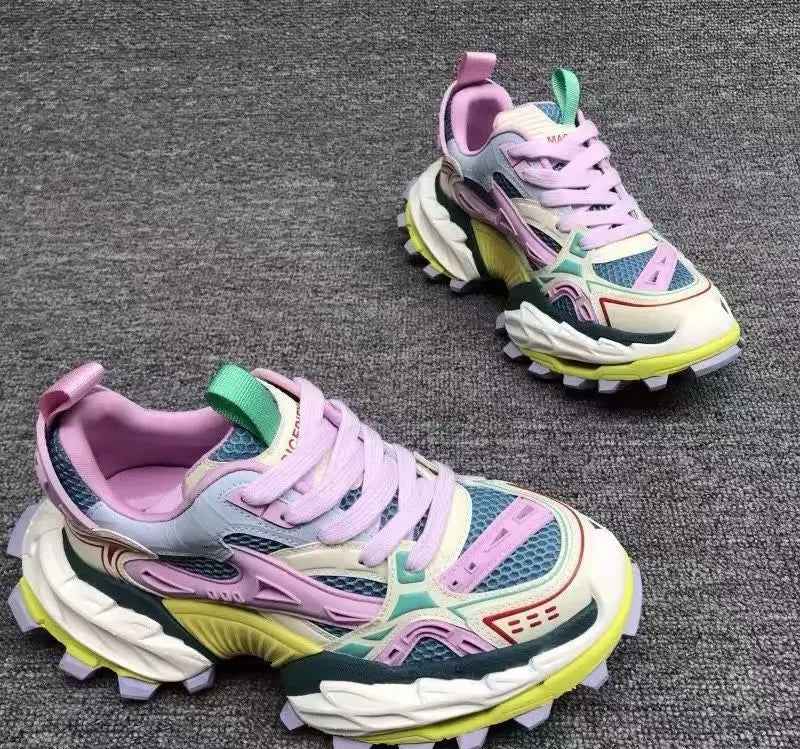 High Quality Color Blocked Casual Sneaker