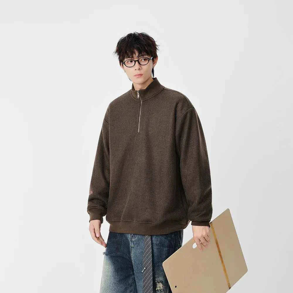 High-End Casual Long Sleeve Knitted Sweater